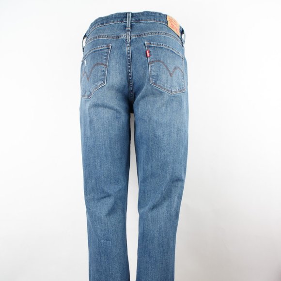 Levi's Mid Rise Skinny (30 X 31) Women's Denim Jeans Medium Wash Zip Fly - Picture 5 of 14